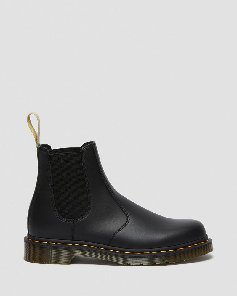 Dr Martens Vegan 2976 Felix Enkellaars Dames Zwart | NL 693CTV